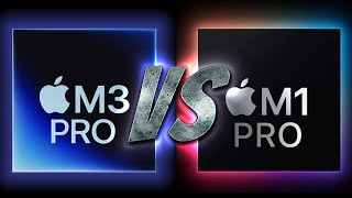 The M3 Pro vs M1 Pro Macbook Pro [upl. by Ytsirt]