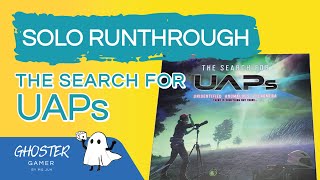 Solo Runthrough เกม The Search for UAPs by MGJuk [upl. by Anej]