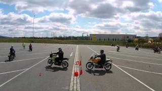 Motorrad Fahrsicherheitstraining in Himmelkron [upl. by Kaasi]