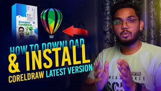 How to Download amp Install CorelDRAW Latest Version  Full Guide with Interface Overview [upl. by Nrubyar231]