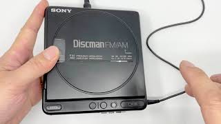 Sony Discman DT4 Demo [upl. by Annamarie761]