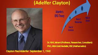 ERG Theory of Motivation Alderfer Clayton Session 10 by Management lessons [upl. by Ploss]