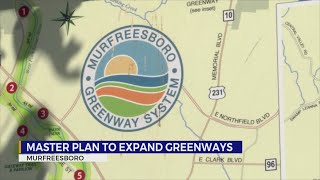 Master plan to expand Murfreesboro greenways [upl. by Lette]