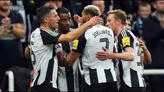 Newcastle 20 Chelsea  Magpies dumped out blues from Carabao Cup to reach quarters [upl. by Ottavia]