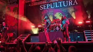 Sepultura  RefuseResist  Celebrating Life Through Death Farewell Tour 2024  Jannus Live [upl. by Aidne]