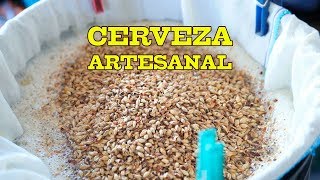 Como Hacer una Cerveza Artesanal Dorada Pampeana Paso a Paso [upl. by Gearard]