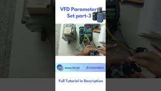 How to Motor Control ForwardReverse Using VFD IO Terminal shorts [upl. by Cozza]