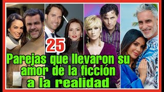 25 Parejas de Telenovelas que se Enamoraron en la Vida Real 𝐃𝐄 𝐋𝐀 𝐅𝐈𝐂𝐂𝐈Ó𝐍 𝐀 𝐋𝐀 𝐑𝐄𝐀𝐋𝐈𝐃𝐀𝐃  CNTV [upl. by Drareg]