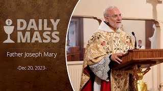 Catholic Daily Mass  Daily TV Mass  December 20 2023 [upl. by Sashenka196]