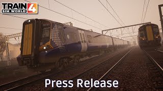 Press Release  Cathcart Circle Line  Class 380  TrainSimWorld4 [upl. by Ydolem]