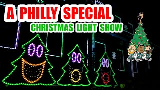 A Philly Special Christmas Light Show feat Jason Kelce Jordan Mailata and Lane Johnson [upl. by Jonathon824]