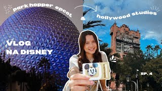 ROAD TRIP ORLANDO  park hopper epcot e hollywood studios disney springs [upl. by Isabeau]