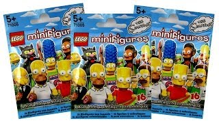 LEGO Simpsons Blind Bag Opening 1 [upl. by Schwejda354]