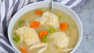 Quick and Convenient Bisquick Chicken and Dumplings in 30 minutes [upl. by Dirrej]