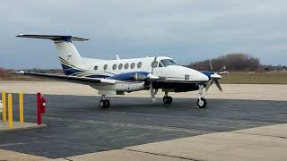 DMG Aero Beechcraft King Air 200 N328CR [upl. by Boswell]