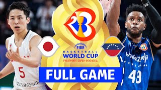 Japan v Venezuela  Full Basketball Game  FIBA Basketball World Cup 2023 [upl. by Nahtanha878]