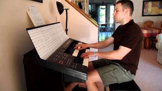 Irelands Call Celtic Thunder on Yamaha Electone HS4 Organ [upl. by Annod]