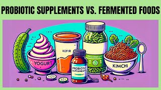 Probiotic Supplements vs Fermented Foods Which Is Better for Your Gut Health [upl. by Jelena318]