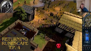 Returning RuneScape HCIM Ep 4  Finally Questing Cook’s Assistant Blood Pact amp Restless Ghost [upl. by Porcia]