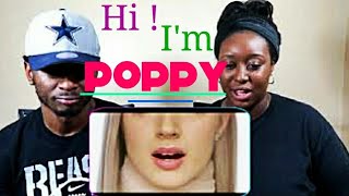 POPPY  BLEACH BLONDE BABY OFFICIAL MUSIC VIDEO REACTION [upl. by Asiar]