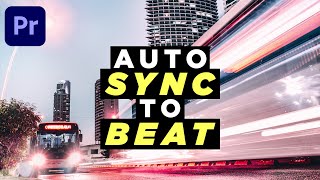 AutoSync Your Video to the Music Beat in Premiere Pro  FAST [upl. by Russi848]