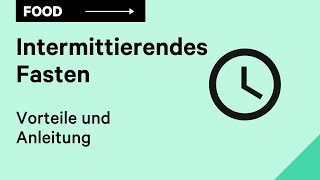 Intermittierendes Fasten Vorteile und Anleitung zum 168 Plan [upl. by Sara-Ann]