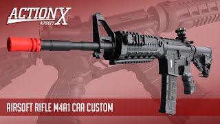 Review  Rifle de Airsoft M4A1 CAA Custom [upl. by Ardnak]