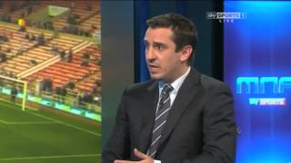 Jamie Carragher and Gary Neville on Luis Suarez this season [upl. by Emerej659]