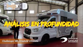 2023 Challenger 380 Graphite Ultimate ANÁLISIS EN PROFUNDIDAD  CARAVANAS SANGAR [upl. by Au]