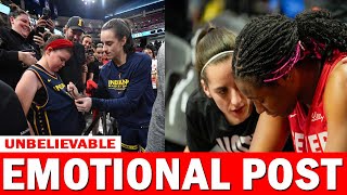 Caitlin Clark reflects on whirlwind WNBA rookie season in emotional Instagram post [upl. by Dann]