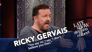 Ricky Gervais And Stephen Go HeadToHead On Religion [upl. by Morehouse41]