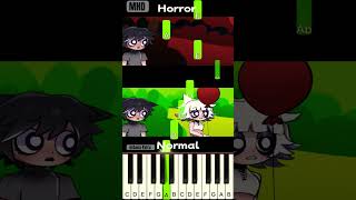 Trypophobia Sprunki  Wenda x Gray  Human version sonaextra  Piano Tutorial [upl. by Hagi45]