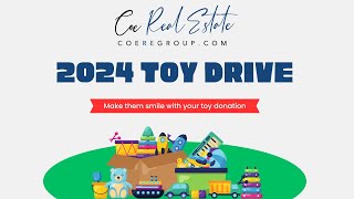 2024 Toys for Tots Event Announcement  Coe Real Estate Group [upl. by Aramahs344]