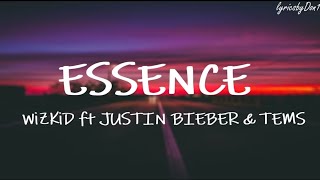 WiZKiD ft Justin Bieber amp TemsEssence Lyric Video [upl. by Athal]