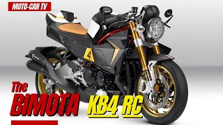 The Bimota KB4 RC  MOTOCAR TV [upl. by Einaffets]