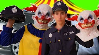 EL PAYASO REVELA SER EL POLICÍA  la verdad sobre los payasos Exi [upl. by Eniamor]