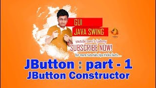 Java SWING  JButton  Part  1   JButton Constructor  Java  Swing  OOP  GUI  Judemy  Bangla [upl. by Niles607]