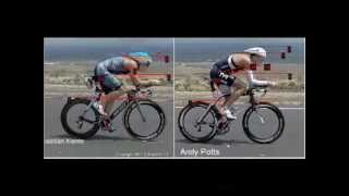 Pro Bike Position Analysis Kienle vs Potts vs TO [upl. by Maccarthy]