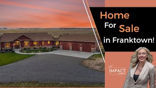 Exquisite Home for Sale in Franktown Colorado [upl. by Eenat]