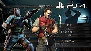 Ship Deck Duo 1168722 Josh amp Barry  Resident Evil 5 PS4 Mercenaries United [upl. by Soni]