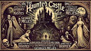 The Haunted Castle 1896 4K Remastered First Horror Movie Ever Made  George Méliès [upl. by Yesnik]