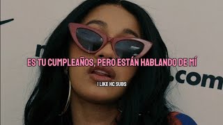 Cardi B  Like What Freestyle Traducida al Español Sub Español [upl. by Aiclef]