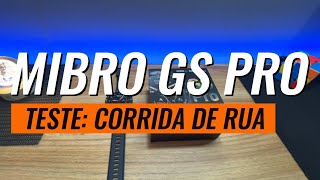 MIBRO GS PRO  Testei o GPS do relógio smartwatch MIBRO GS PRO na Corrida de Rua [upl. by Esilrahc]