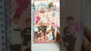 My New BTS Diary Tour 💜 shorts stationery [upl. by Emmerich]