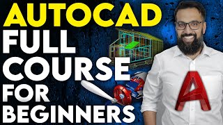 Full AutoCAD Course For Beginners  From Scratch to Professional  AutoCAD Tutorial [upl. by Fleisher]