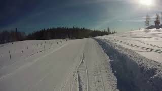 Aflenz Bürgeralpe Piste Verbindung Paradieslift  Schönleiten I [upl. by Rebmaed85]