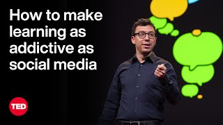 How to Make Learning as Addictive as Social Media  Duolingos Luis Von Ahn  TED [upl. by Esnofla]