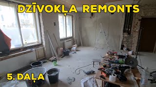 Dzīvokļa remonts 5daļa  Hruščovka [upl. by Heuser135]