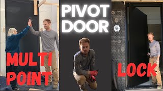 Pivot Door  Siegenia MultiPoint Locking System [upl. by Rogergcam]