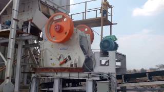 Stone Crusher Apollo 200TPH Jaw Crusher B1050 [upl. by Jeno]